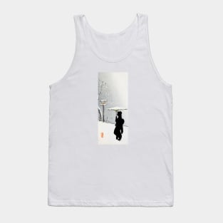 1900 Japanese Woman in Snowscape Tank Top